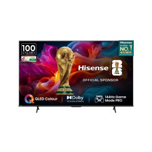 hisense 100e7q pro 100 inch 4k qled smart tv charcoal grey