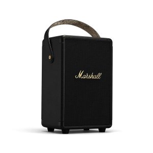 Home marshall tufton 80w bluetooth speaker black brass