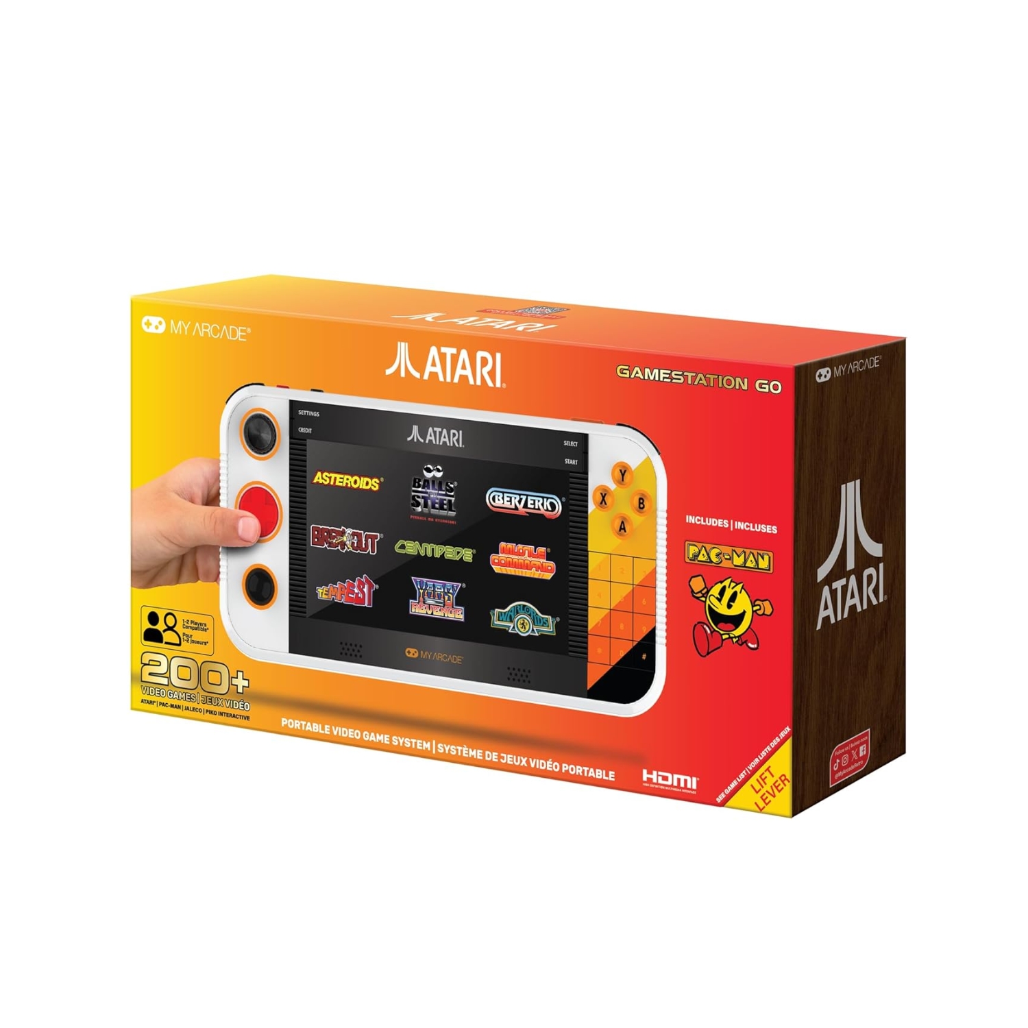 my arcade atari gamestation go handheld console my arcade atari gamestation go handheld console