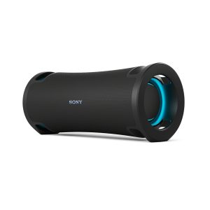 sony ult field 7 wireless bluetooth portable speaker with 30 hours battery, ult bass modes, waterproof & dustproof, karaoke, party connect and colorful lights, black